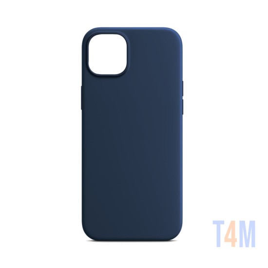 Funda de Silicona para Apple iPhone 14 Azul Oscuro